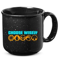 Choose Wisely Gamer M.A.N.A Symbols Gathering Magic 15oz Campfire Ceramic Mug