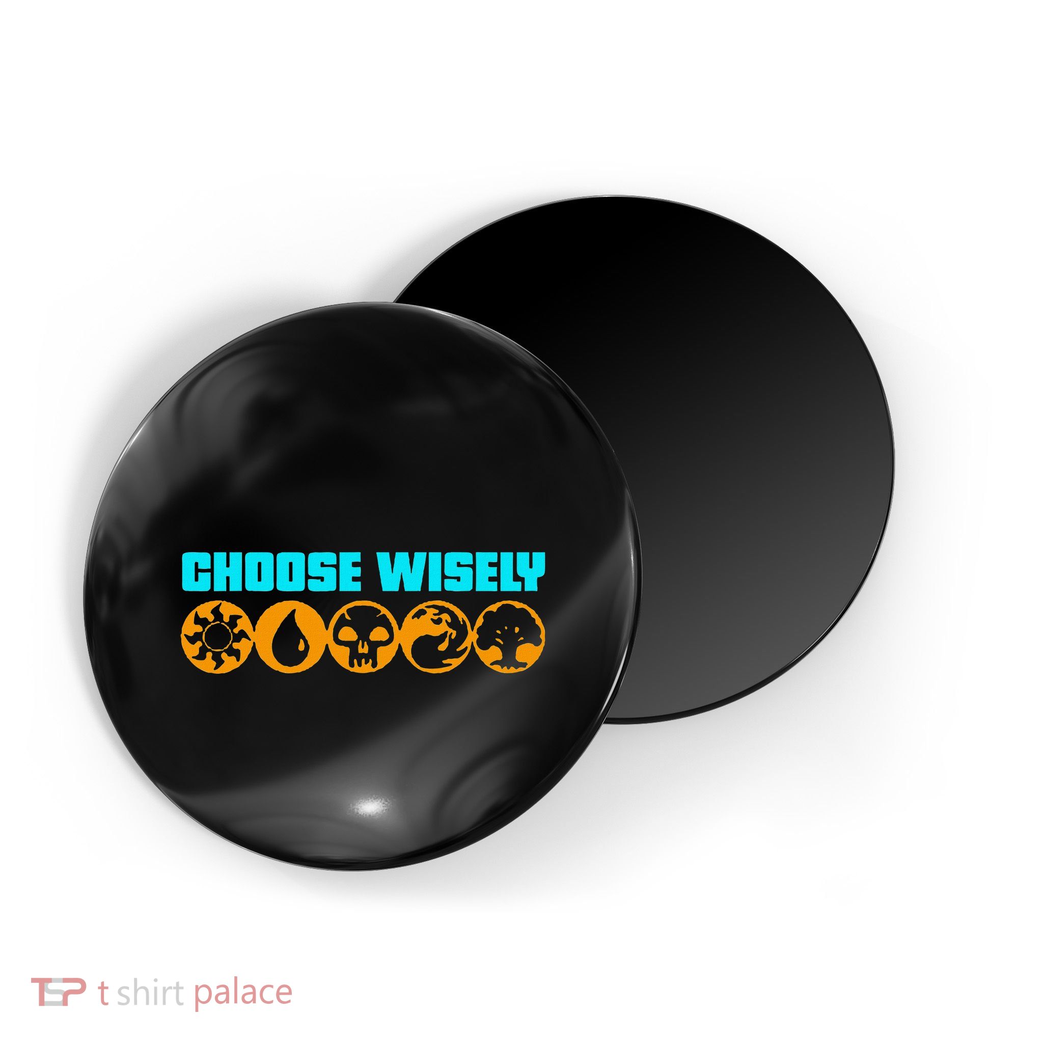 Choose Wisely Gamer M.A.N.A Symbols Gathering Magic Magnet