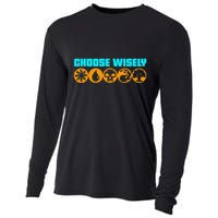 Choose Wisely Gamer M.A.N.A Symbols Gathering Magic Cooling Performance Long Sleeve Crew