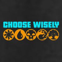 Choose Wisely Gamer M.A.N.A Symbols Gathering Magic 25L Jumbo Tote