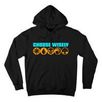 Choose Wisely Gamer M.A.N.A Symbols Gathering Magic Tall Hoodie