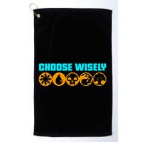 Choose Wisely Gamer M.A.N.A Symbols Gathering Magic Golf Towel