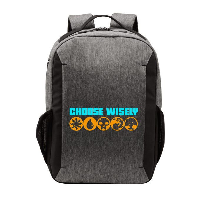 Choose Wisely Gamer M.A.N.A Symbols Gathering Magic Vector Backpack