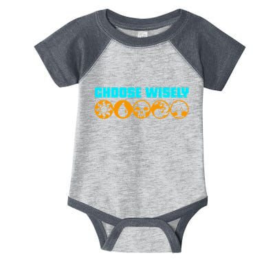 Choose Wisely Gamer M.A.N.A Symbols Gathering Magic Infant Baby Jersey Bodysuit