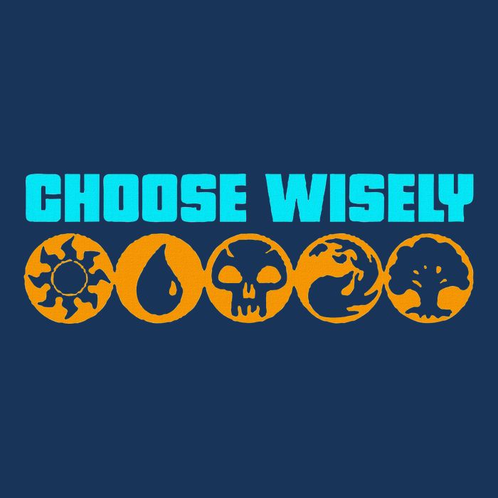 Choose Wisely Gamer M.A.N.A Symbols Gathering Magic Infant Baby Jersey Bodysuit
