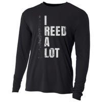 Clarinet Word Game I Reed A Lot Clarinet Player Cooling Performance Long Sleeve Crew