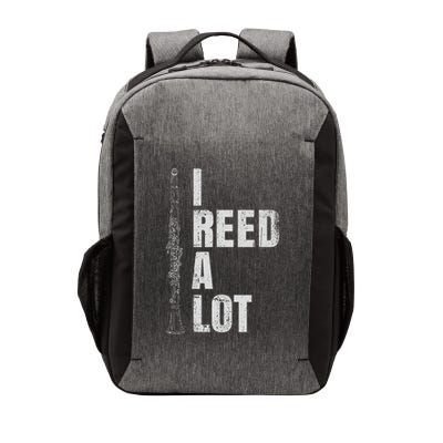 Clarinet Word Game I Reed A Lot Clarinet Player Vector Backpack