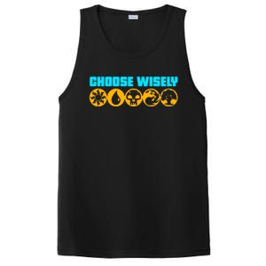 Choose Wisely Gamer A Symbols Gathering Magic Cool Gift PosiCharge Competitor Tank