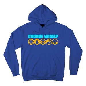 Choose Wisely Gamer A Symbols Gathering Magic Cool Gift Hoodie