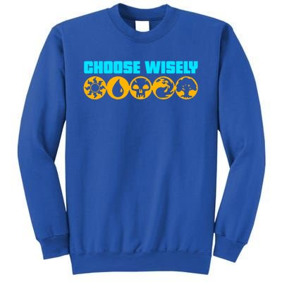 Choose Wisely Gamer A Symbols Gathering Magic Cool Gift Sweatshirt