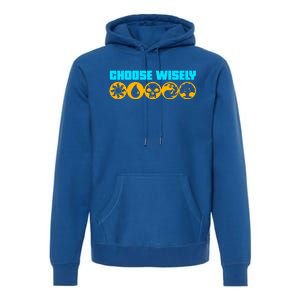 Choose Wisely Gamer A Symbols Gathering Magic Cool Gift Premium Hoodie