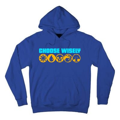 Choose Wisely Gamer A Symbols Gathering Magic Cool Gift Tall Hoodie