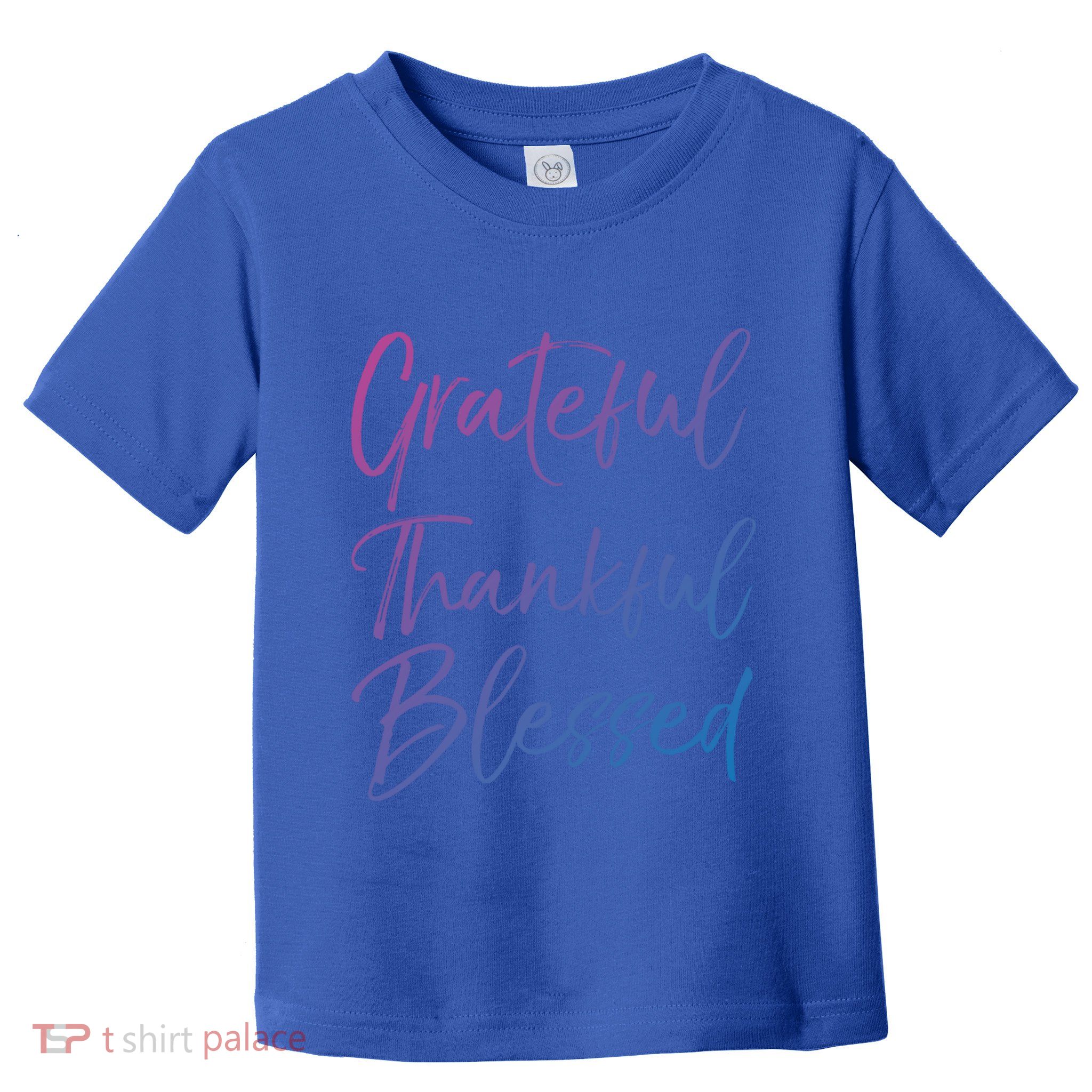 Christian Worship Gift Grateful Thankful Blessed Gift Toddler T-Shirt