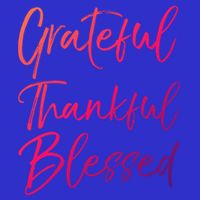 Christian Worship Gift Grateful Thankful Blessed Gift 16 in Basic Backpack