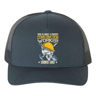 Construction Worker Gift Yupoong Adult 5-Panel Trucker Hat