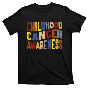 Cancer Warrior Gifts Childhood Cancer Awareness T-Shirt