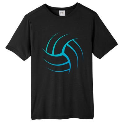 Cute White Graphic Art Volleyball Unique Meaningful Gift Tall Fusion ChromaSoft Performance T-Shirt