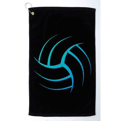 Cute White Graphic Art Volleyball Unique Meaningful Gift Golf Towel