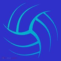 Cute White Graphic Art Volleyball Unique Meaningful Gift 16 in Basic Backpack