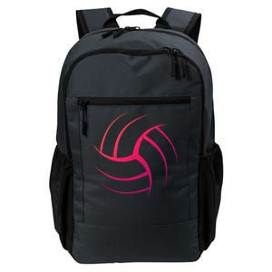 Cute White Graphic Art Volleyball Unique Meaningful Gift Daily Commute Backpack