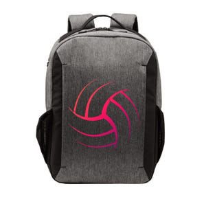 Cute White Graphic Art Volleyball Unique Meaningful Gift Vector Backpack