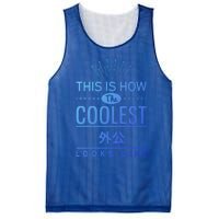 Coolest Wai Gong Chinese Grandpa Funny Gift From Grand Gift Mesh Reversible Basketball Jersey Tank