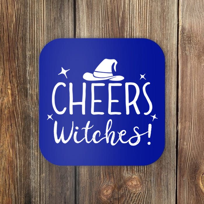 Cheers Witches Gift Up Witches Gift Halloween Witch Gift Coaster