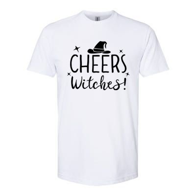 Cheers Witches Gift Up Witches Gift Halloween Witch Gift Softstyle CVC T-Shirt