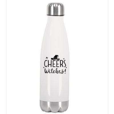 Cheers Witches Gift Up Witches Gift Halloween Witch Gift Stainless Steel Insulated Water Bottle