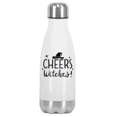 Cheers Witches Gift Up Witches Gift Halloween Witch Gift Stainless Steel Insulated Water Bottle