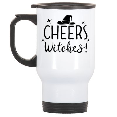 Cheers Witches Gift Up Witches Gift Halloween Witch Gift Stainless Steel Travel Mug