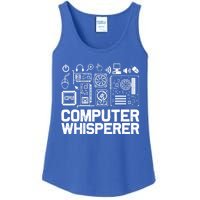 Computer Whisperer Gift It Tech Support Nerds Geek Funny Gift Funny Gift Ladies Essential Tank