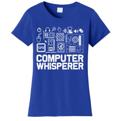 Computer Whisperer Gift It Tech Support Nerds Geek Funny Gift Funny Gift Women's T-Shirt