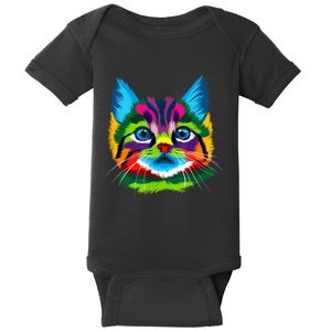 Cat Womens Graphic Tees Graphic Tee Cute Cat Baby Bodysuit