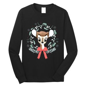 Christmas Wreath Gift Long Sleeve Shirt