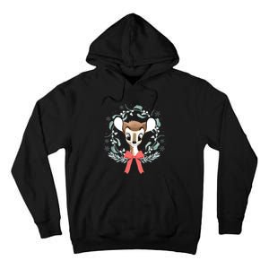 Christmas Wreath Gift Tall Hoodie