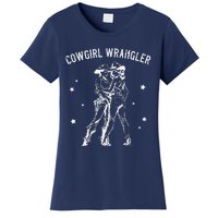 Cow Wrangler Gay Cow Lesbian Femme Lesbian Pride Women's T-Shirt