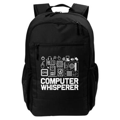 Computer Whisperer Gift It Nerds Geek Great Gift Daily Commute Backpack
