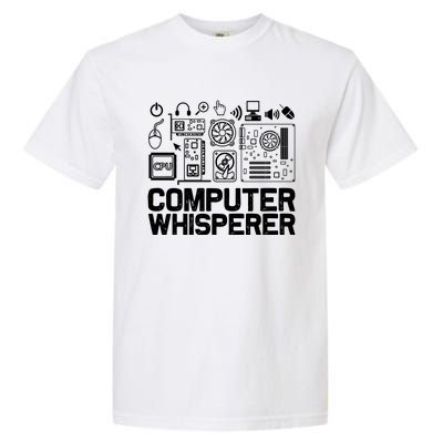 Computer Whisperer Gift It Nerds Geek Great Gift Garment-Dyed Heavyweight T-Shirt