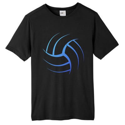 Cute White Graphic Art Volleyball Unique Meaningful Gift Tall Fusion ChromaSoft Performance T-Shirt