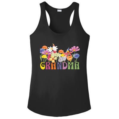 Cute Wildflowers Grandma Design For Grandmothers We Love Gift Ladies PosiCharge Competitor Racerback Tank