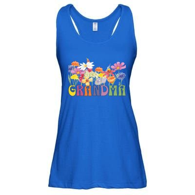 Cute Wildflowers Grandma Design For Grandmothers We Love Gift Ladies Essential Flowy Tank