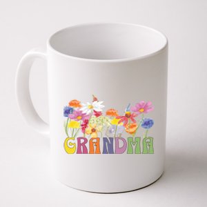 Cute Wildflowers Grandma Design For Grandmothers We Love Gift Coffee Mug