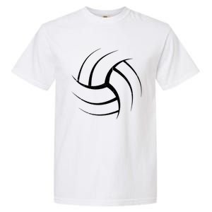 Cute White Graphic Art Volleyball Unique Meaningful Gift Garment-Dyed Heavyweight T-Shirt