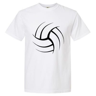 Cute White Graphic Art Volleyball Unique Meaningful Gift Garment-Dyed Heavyweight T-Shirt