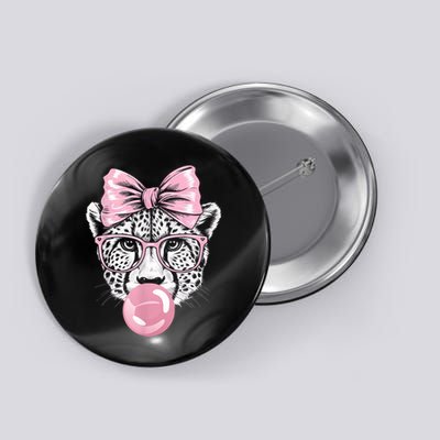 Cheetah Wearing Glasses And Blowing Button