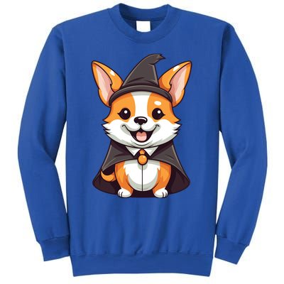 Corgi Witch Halloween Corgi Funny Gift Sweatshirt