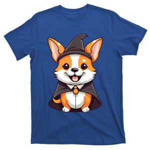 Corgi Witch Halloween Corgi Funny Gift T-Shirt