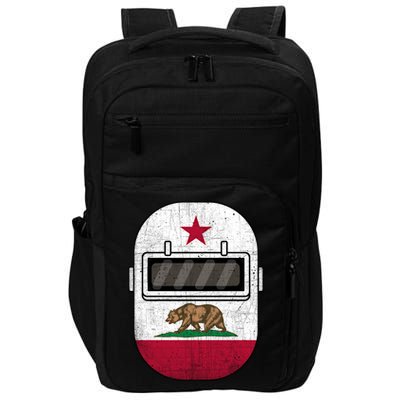 California Welders Helmet California Flag Welding Fabricator Funny Gift Impact Tech Backpack