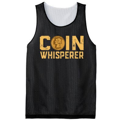 Coin Whisperer Humor Metal Detecting Treasure Hunt Hunter Mesh Reversible Basketball Jersey Tank